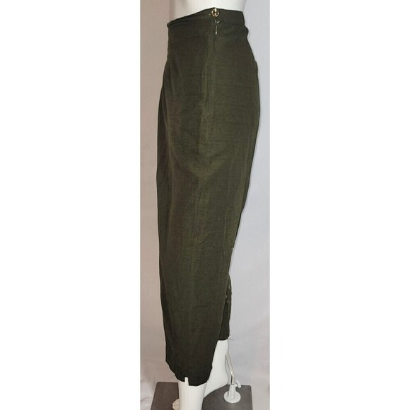 Silkland 100% Silk Floral Embroidered Capris - Size 18W - Picture 3 of 11